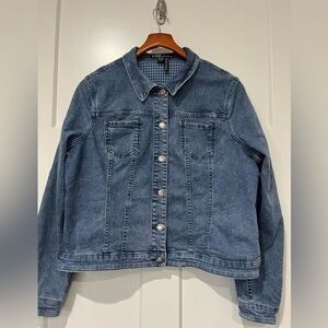 Vintage Y2K FDJ French Dressing Jean Jacket Sz L